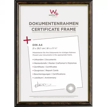 WALTHER Smell DIN A4 Πλαστικός Φάκελος Καρυδιά JD130N