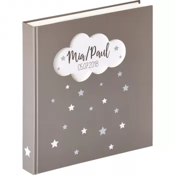 Walther Design Baby Magical Φωτοάλμπουμ Καφέ/Λευκό 50 Σελίδες 28x31 cm UK-205