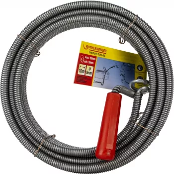 Rothenberger Industrial 072986E Σπιράλ Καθαρισμού Σωλήνων 10 m, Ø 26 mm