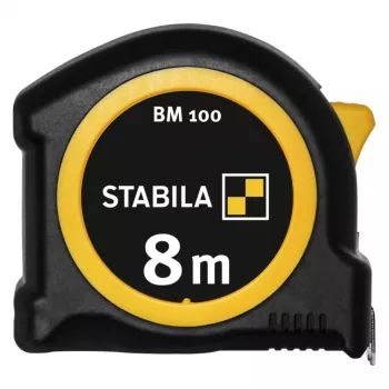 STABILA BM 100 8 m (cm) Μεζούρα τσέπης ABS