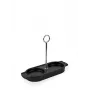 Peugeot Linea Ceramic Mill Δίσκος σταγόνων Satin Black 18 cm