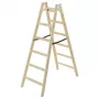 Hailo H40 StandardLine 2x6 ξύλινη αμφίπλευρη σκάλα