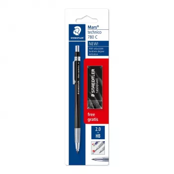STAEDTLER Mars technico 780 C BKP6 μηχανικό μολύβι συσκευασία blister