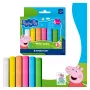 STAEDTLER Junior κιμωλίες δρόμου Peppa Pig 6 τεμ. χάρτινη συσκευασία