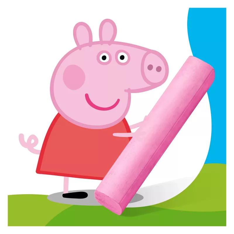 STAEDTLER Junior κιμωλίες δρόμου Peppa Pig 6 τεμ. χάρτινη συσκευασία