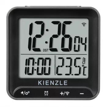 KIENZLE ψηφιακό ξυπνητήρι Square μαύρο