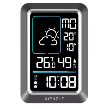 KIENZLE DCF ραδιοφωνικός μετεωρολογικός σταθμός Compact