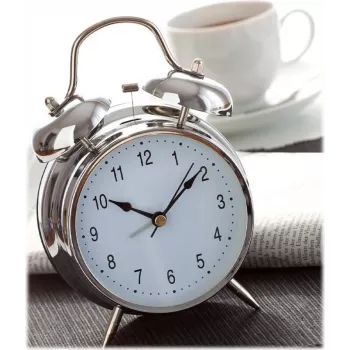 TFA Dostmann 98.1043 Ξυπνητήρι Quartz Ασημί