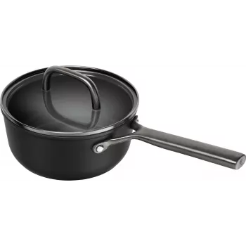 ZWILLING Milano κατσαρόλα με λαβή και γυάλινο καπάκι 18 cm, μαύρο (1035051)
