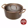 ZWILLING Milano κατσαρόλα σούπας με γυάλινο καπάκι 24 cm, καφέ