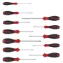 Wiha σετ κατσαβιδιών SoftFinish 12 τεμ. ίσιο PH PZ TORX (302HK12)