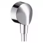 Hansgrohe FixFit έξοδος τοίχου E χωρίς βαλβίδα αντεπιστροφής - χρώμιο