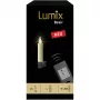 Krinner Basic Mini 10 τεμ. βασικό σετ γιρλάντα εκρού μονόχρωμη LED με μπαταρία IP44 χριστουγεννιάτικη διακόσμηση