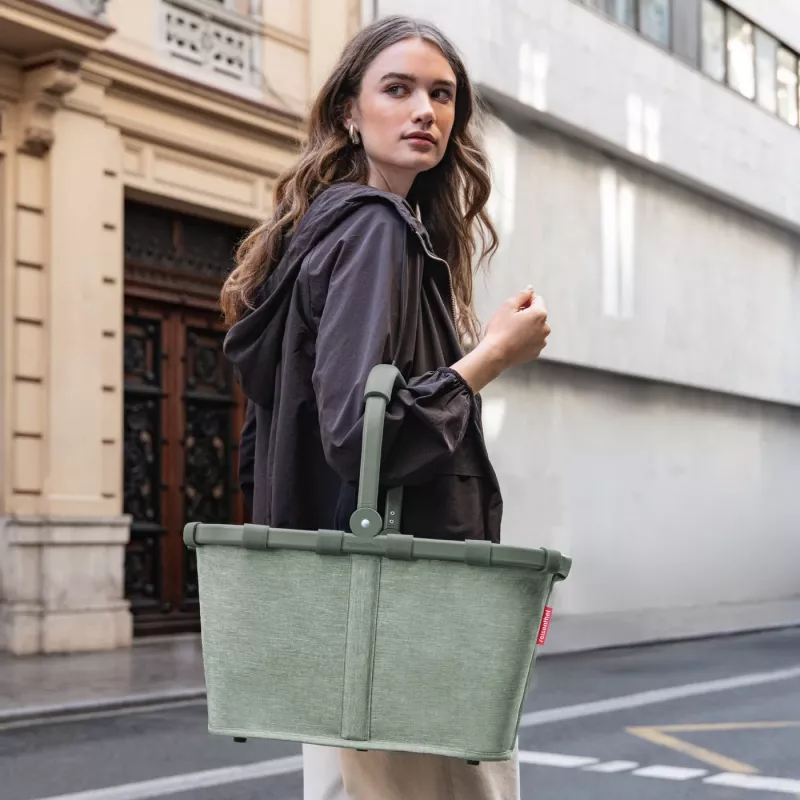 Reisenthel Carrybag Twist Sage καλάθι αγορών 22L