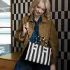 Reisenthel dailyshopper XS summerstripes black