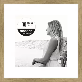 NIELSEN DESIGN Aura Oak 20x20 Ξύλινη Κορνίζα με Passepartout 1115002