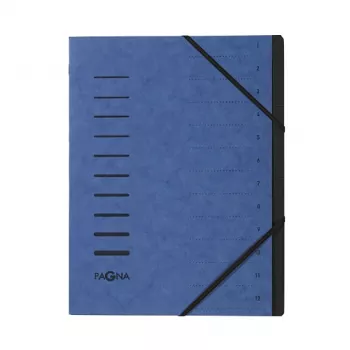 Pagna 40059-02 A4 Μπλε Κάθετη Θήκη Εγγράφων 5 mm Ράχη 245x320 mm