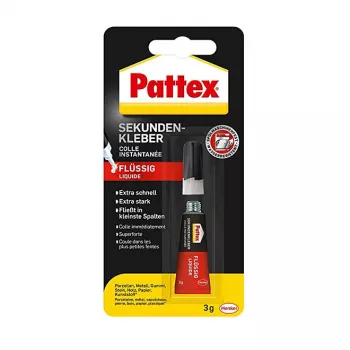 Pattex Στιγμιαία Κόλλα Classic Υγρή 3 g Σωληνάριο