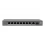 LevelOne PoE+ Switch 8xGE PoE/1xGE/1xSFP 120W Unmanaged Πλαστικό