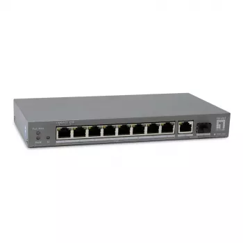 LevelOne PoE+ Switch 8xGE PoE/1xGE/1xSFP 120W Unmanaged Πλαστικό