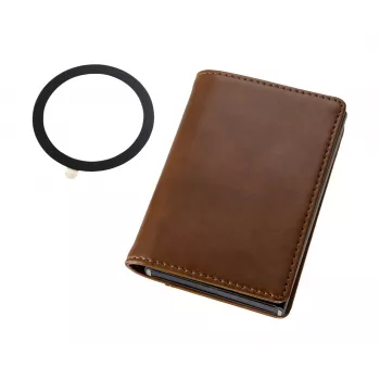 TROIKA 2-in-1 Πορτοφόλι SHERLOCK HOME BROWN (WAL45/BR)