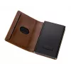 TROIKA 2-in-1 Πορτοφόλι SHERLOCK HOME BROWN (WAL45/BR)