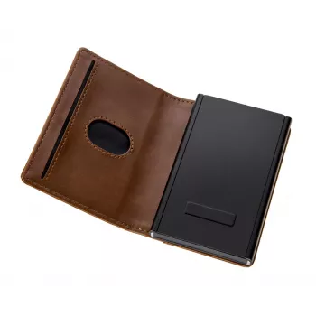 TROIKA 2-in-1 Πορτοφόλι SHERLOCK HOME BROWN (WAL45/BR)