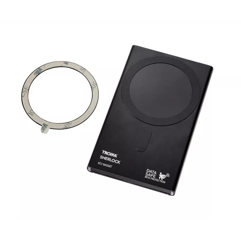TROIKA 2-in-1 Πορτοφόλι SHERLOCK HOME CARBON (WAL45/CB)