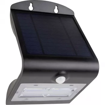 REV Solar LED Butterfly με ανιχνευτή κίνησης 3,2W μαύρο