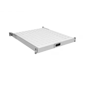 EFB 19 ιντσών 1U συρτάρι εξολκής, βάθος 550-650 mm, αντοχή 30 kg, RAL7035 ανοιχτό γκρι