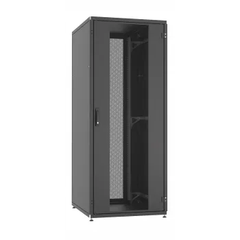 EFB 19 ιντσών ντουλάπι διακομιστή PRO 47U 600x1200 mm, 1-τεμ διάτρητη μπροστινή πόρτα, 2-τεμ πίσω πόρτα, RAL 7035