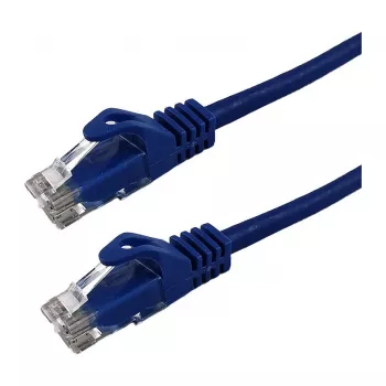 Grafenthal Καλώδιο Patch Cat6a U/UTP CU LSZH 0,25m Μπλε