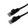 Grafenthal Καλώδιο patch CAT6A S/FTP CU 0,5m μαύρο