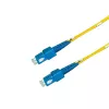 GRAFENTHAL Καλώδιο Patch Οπτικών Ινών OS2 Single-Mode LC/UPC to LC/UPC Duplex 1m Yellow