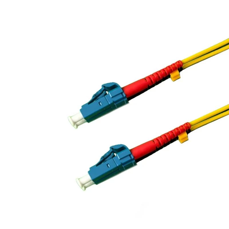 GRAFENTHAL Καλώδιο Patch Οπτικών Ινών OS2 Singlemode LC-LC Duplex 1m LSZH Κίτρινο