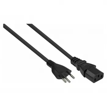 Kabelmeister Ελβετικό Καλώδιο Τροφοδοσίας Type J SEV 1011 σε IEC C13 Μαύρο 1,8m
