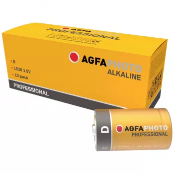 AGFAPHOTO Professional LR20 Mono D Αλκαλική μπαταρία 1,5V συσκευασία 10 τεμ.