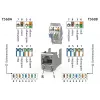 METZ CONNECT E-DAT Modul 3 Port UP0 Cat.6A RJ45 Θωρακισμένος Σύνδεσμος πεδίου
