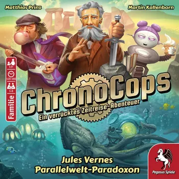 Pegasus Spiele ChronoCops - Jules Vernes Παράδοξο παράλληλου σύμπαντος