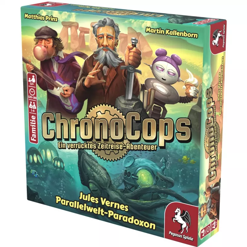 Pegasus Spiele ChronoCops - Jules Vernes Παράδοξο παράλληλου σύμπαντος