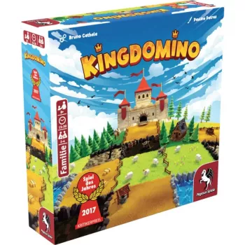 Pegasus Spiele Kingdomino Νέα έκδοση Παιχνίδι της χρονιάς 2017