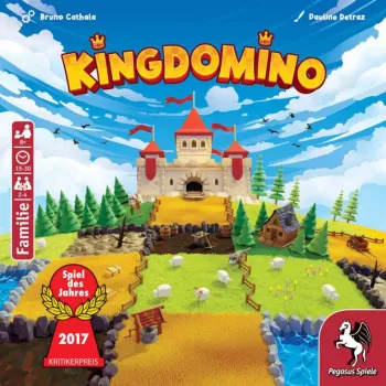 Pegasus Spiele Kingdomino Νέα έκδοση Παιχνίδι της χρονιάς 2017