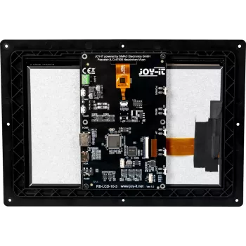 JOY-IT RB-LCD10-3 Οθόνη IPS αφής 10,1 ιντσών για Raspberry Pi, 1280x800, HDMI, χωρητική, μαύρη