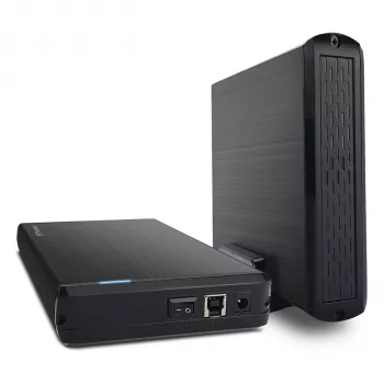 FANTEC DB-G35U3-6G Εξωτερική θήκη HDD 3,5 ιντσών SATA USB 3.0 6G USB-B Αλουμίνιο Μαύρο (2582)