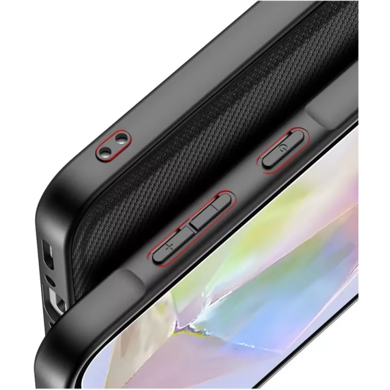 Nevox StyleShell NYLO Προστατευτική θήκη για Samsung Galaxy A37 5G, Μαύρο (2604)