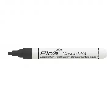 Pica Classic Βιομηχανικός μαρκαδόρος χρώματος, 2-4mm Μύτη Bullet, Μαύρο