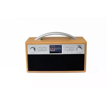 XORO DAB 250 IR WLAN Στερεοφωνικό Ραδιόφωνο Internet DAB+/FM/Spotify/Bluetooth, Καφέ