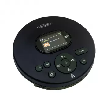 Reflexion PCD540DAB/BK Φορητό CD Player με Ραδιόφωνο DAB+, Αναπαραγωγή MP3, Μαύρο
