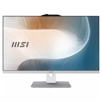MSI Modern AM272P 1M-1426AT All-in-One PC, 27 ιντσών Full HD, Intel Core i5-14ης γενιάς, 16GB RAM, 512GB SSD, Windows 11 Home, μαύρο & ασημί