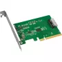 ICY DOCK EXLink MB409A5 Προσαρμογέας MCIO 8i (SFF-TA-1016) σε PCIe 5.0 x8 με Redriver